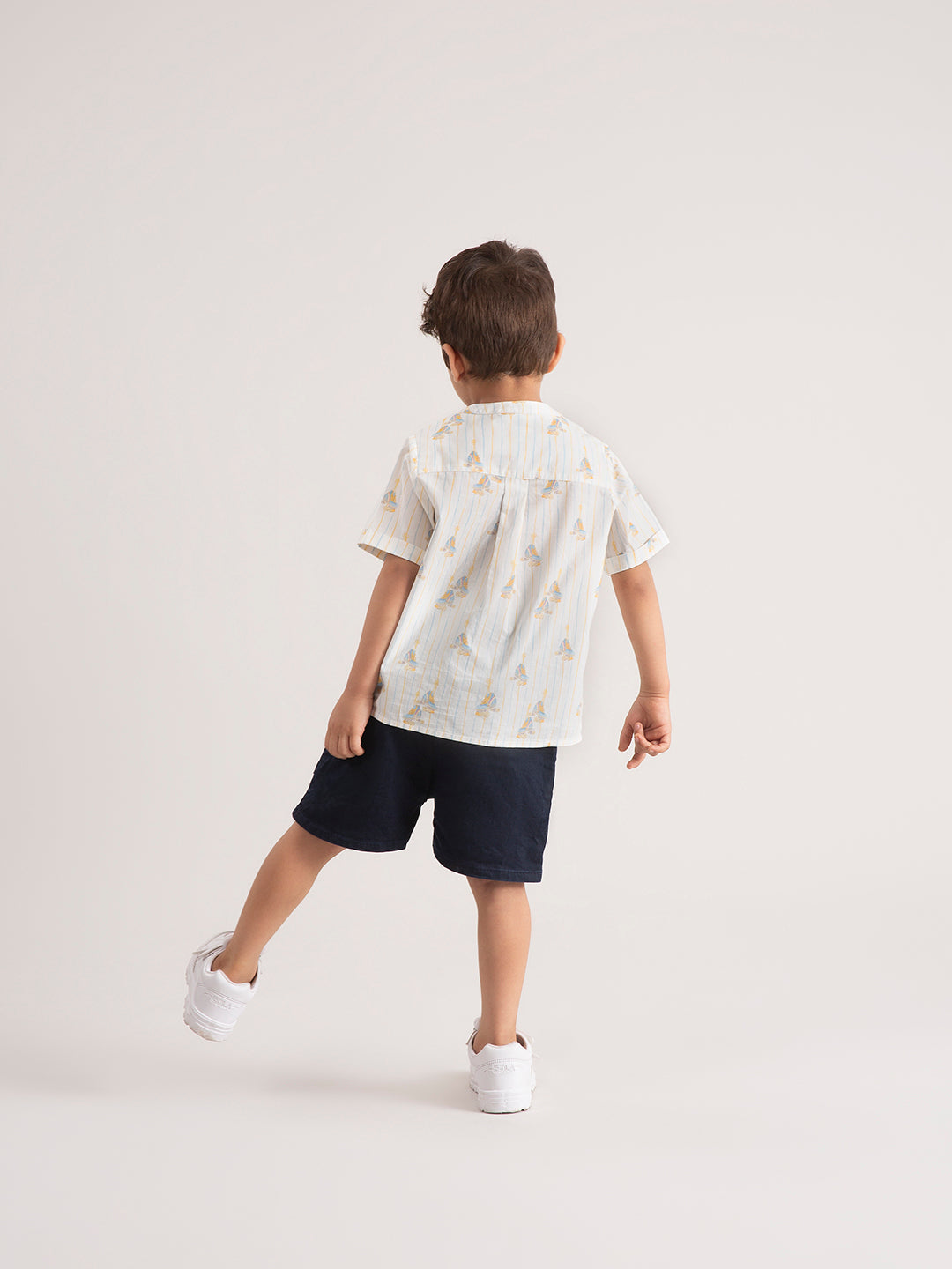 Baby Boy Roller skates  Organic Cotton Shirt