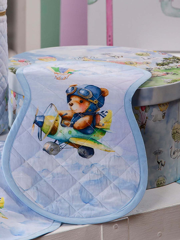 TEDDY'S DREAM FLY BURP CLOTH