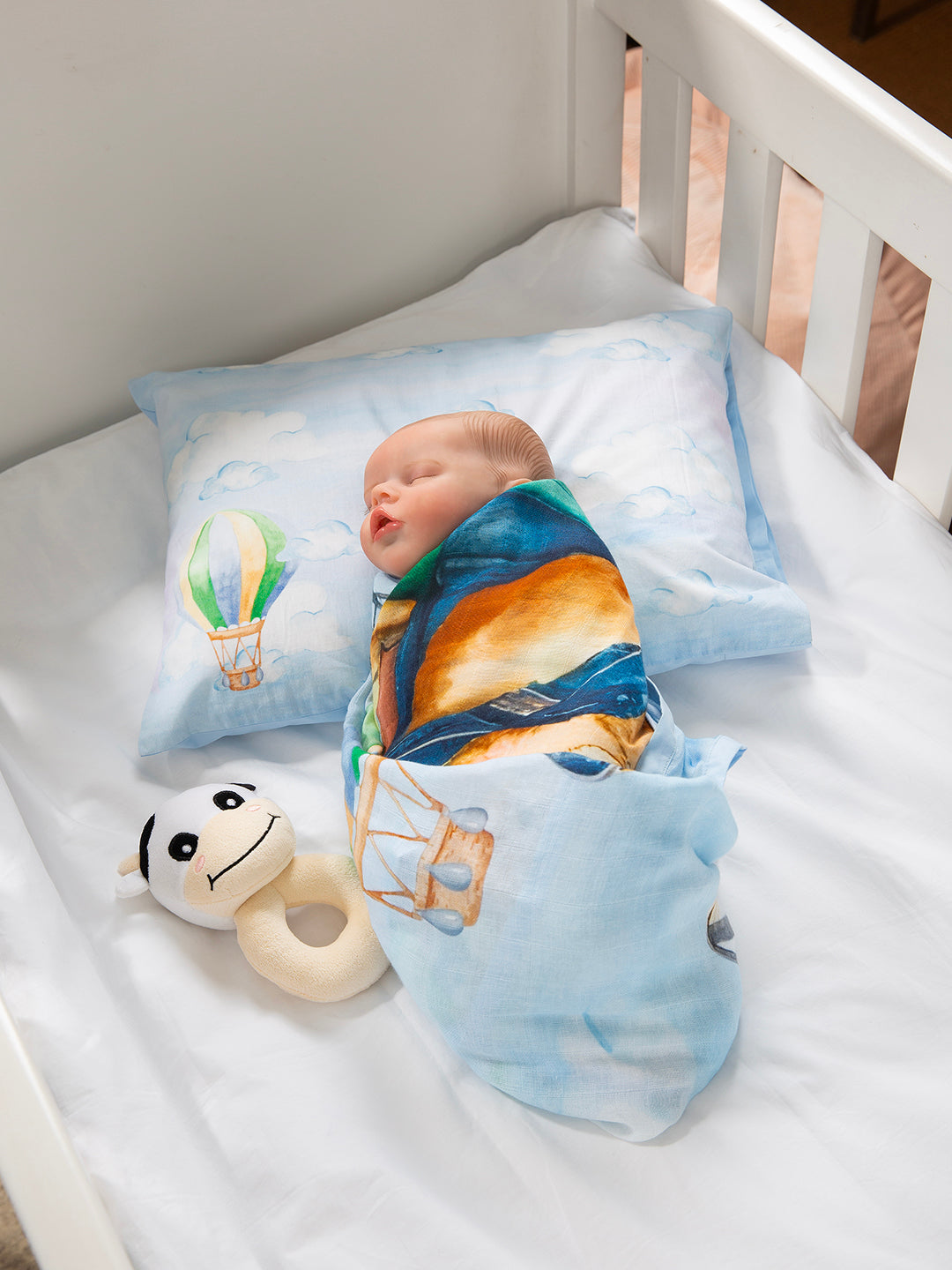 SWADDLE SET OF 2 (ELE'S EXPEDITION & Teddy's DREAM FLY )