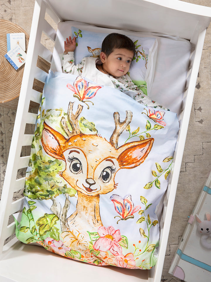 BEDSHEET PILLOW SET: BAMBI