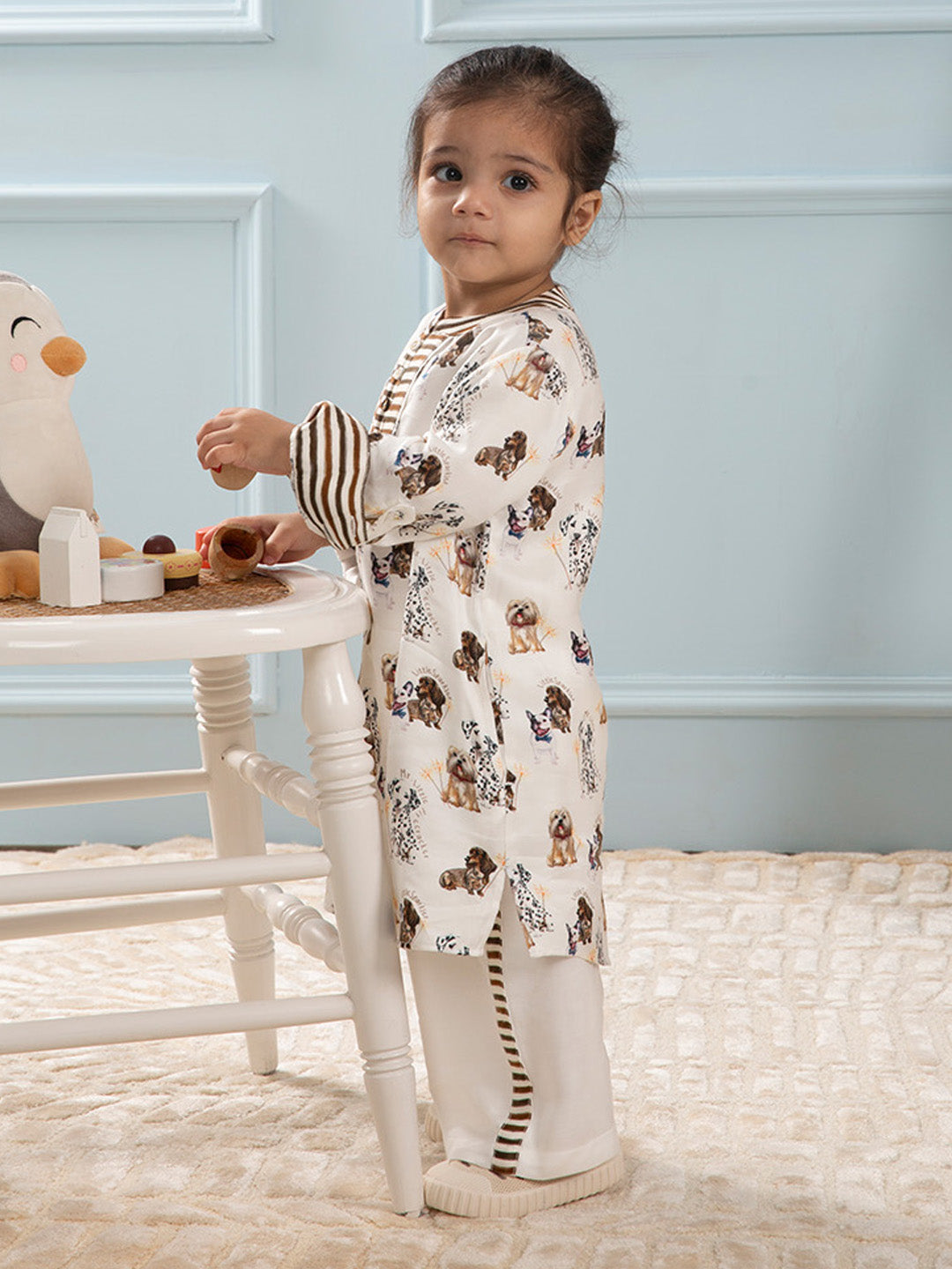 Firecracker Dogs -Boys printed Co-ord Set