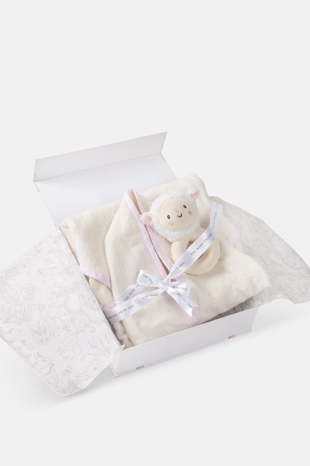 Peter Rabbit Bath Poncho - Pink